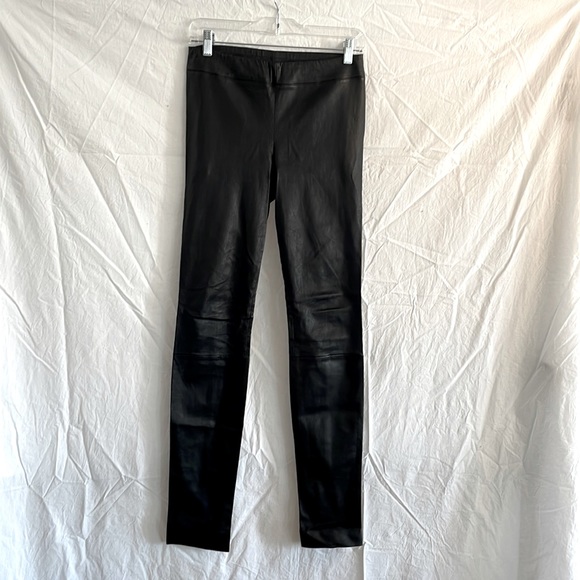 NWOT THE ROW Skinny Leather Moto Leggings - sold out everywhere! - Picture 5 of 9
